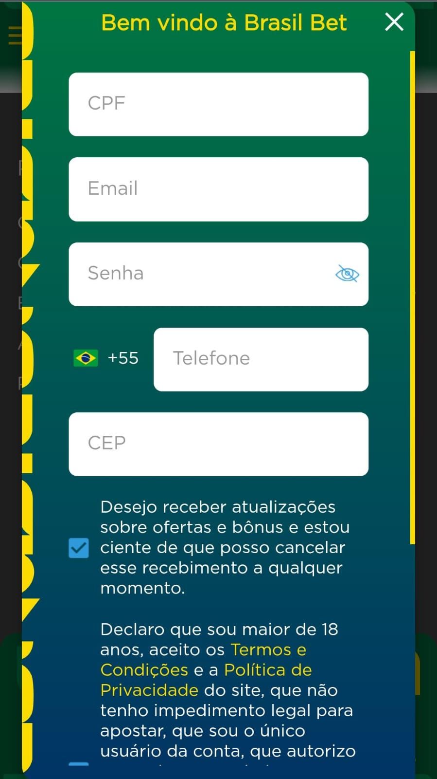 brasil bet cadastro